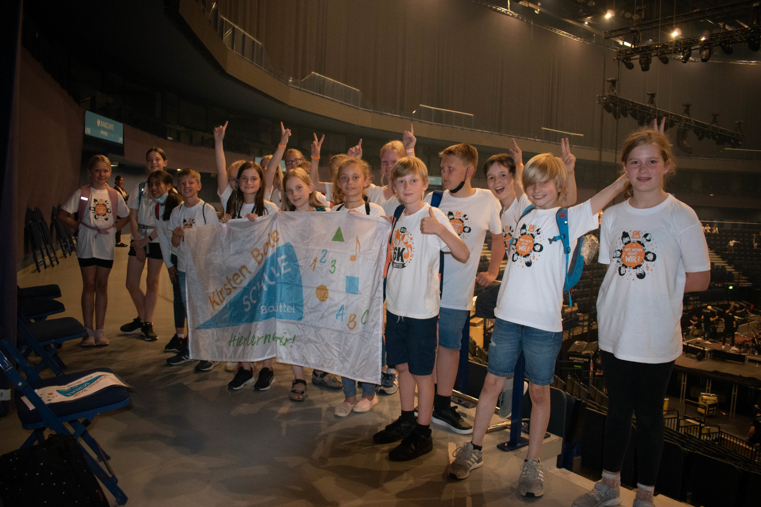 Der Schulchor führt auf